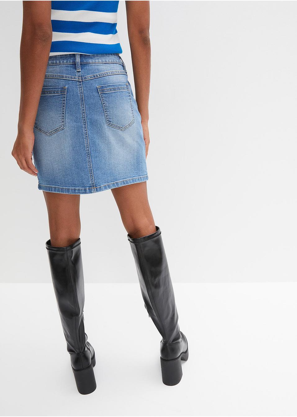 SPÓDNICA JEANSOWA MINI