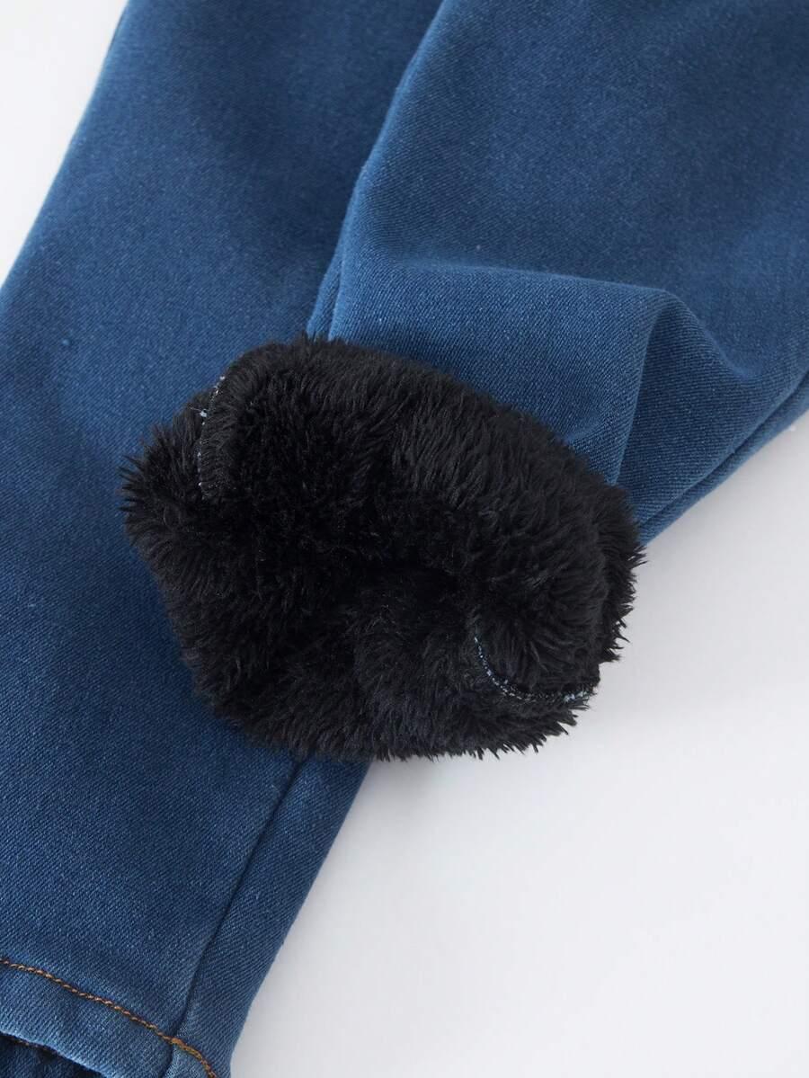 NIEBIESKIE SPODNIE JEANS