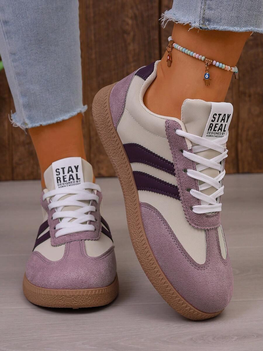 fioletowe buty sportowe 