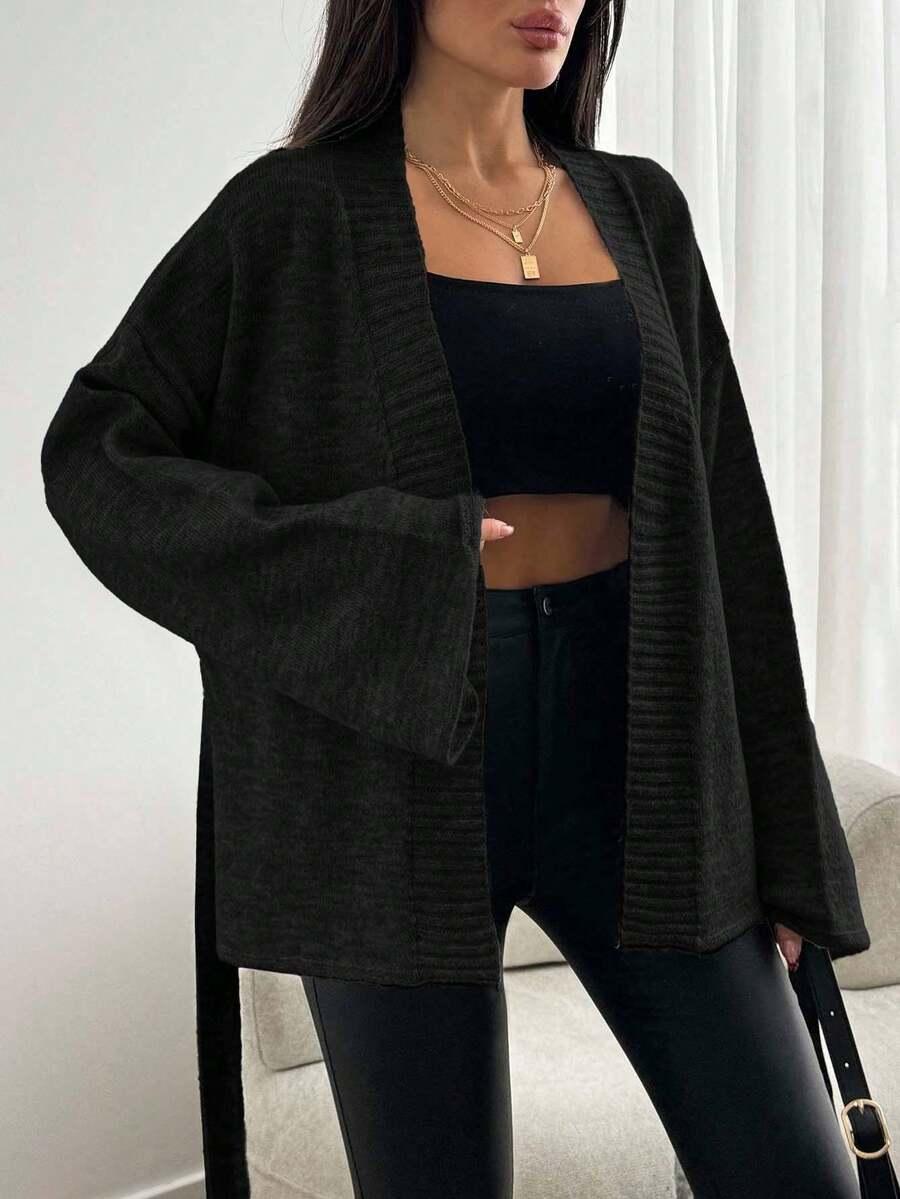 CZARNY SWETER CASUAL