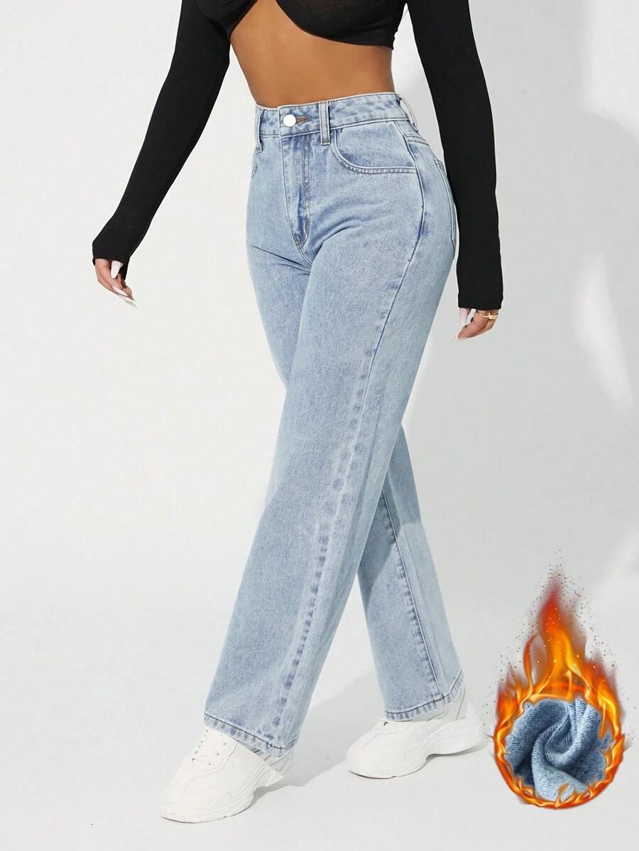 NIEBIESKIE SPODNIE JEANS
