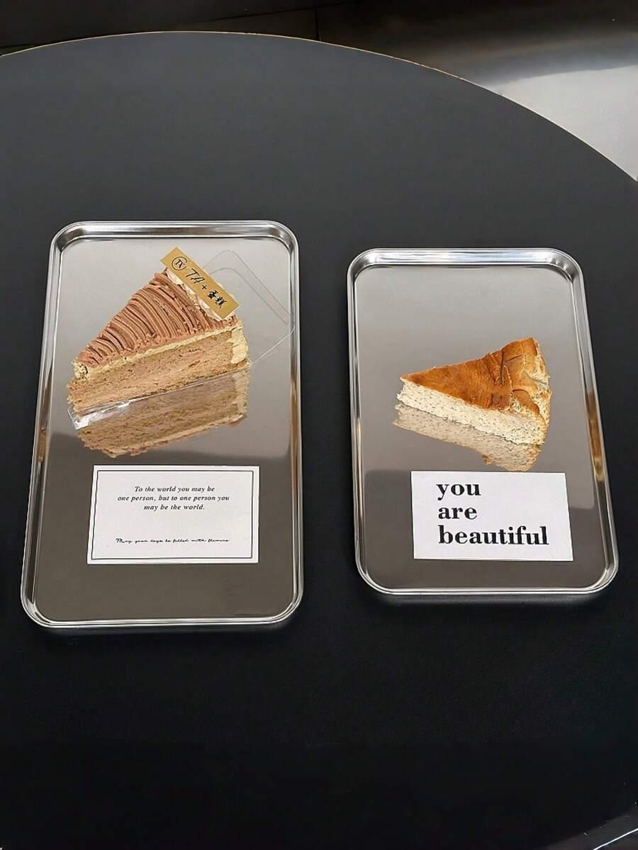 srebrna taca kuchenna