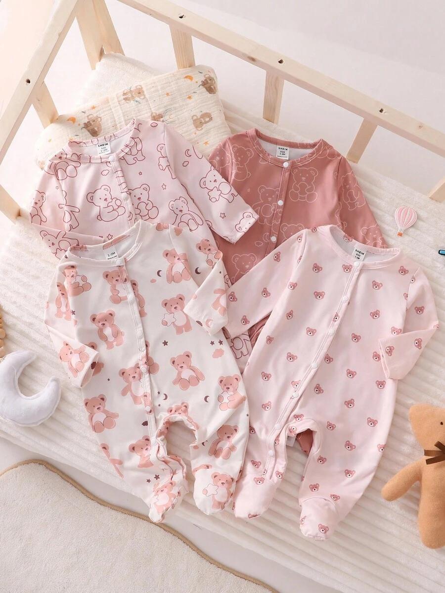 kolorowy KOMBINEZON 3-pack