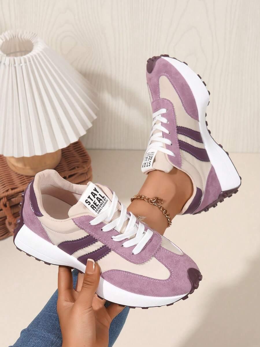 fioletowe buty sportowe