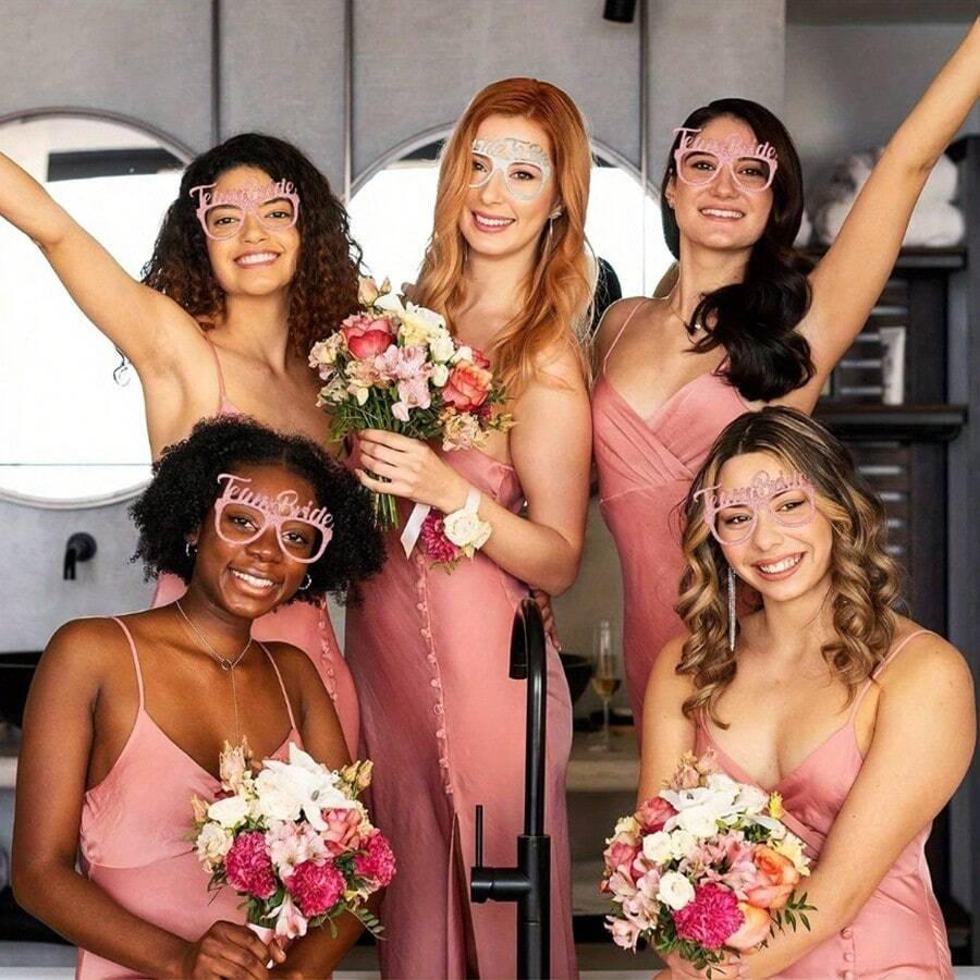 Okulary papierowe team bride 12-pack