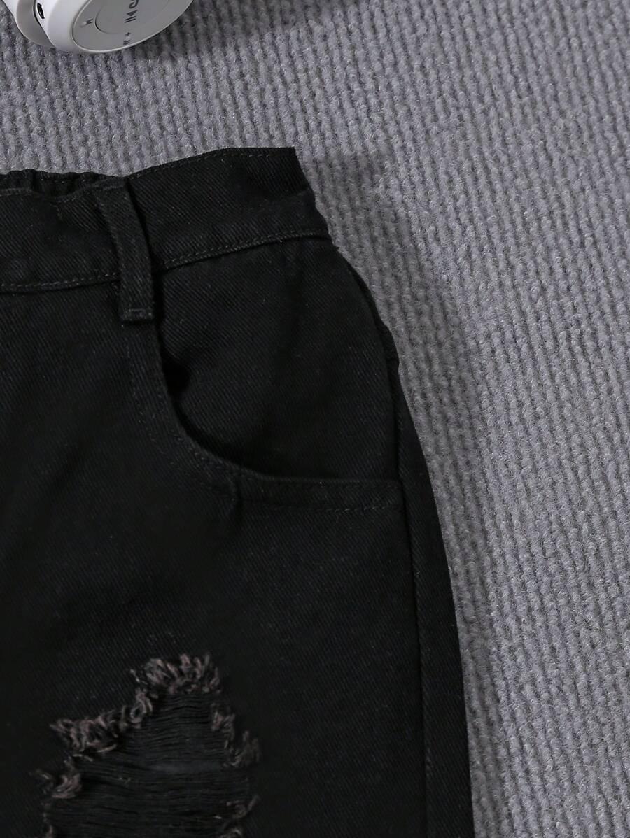T-SHIRT SPODENKI JEANS KOMPLET