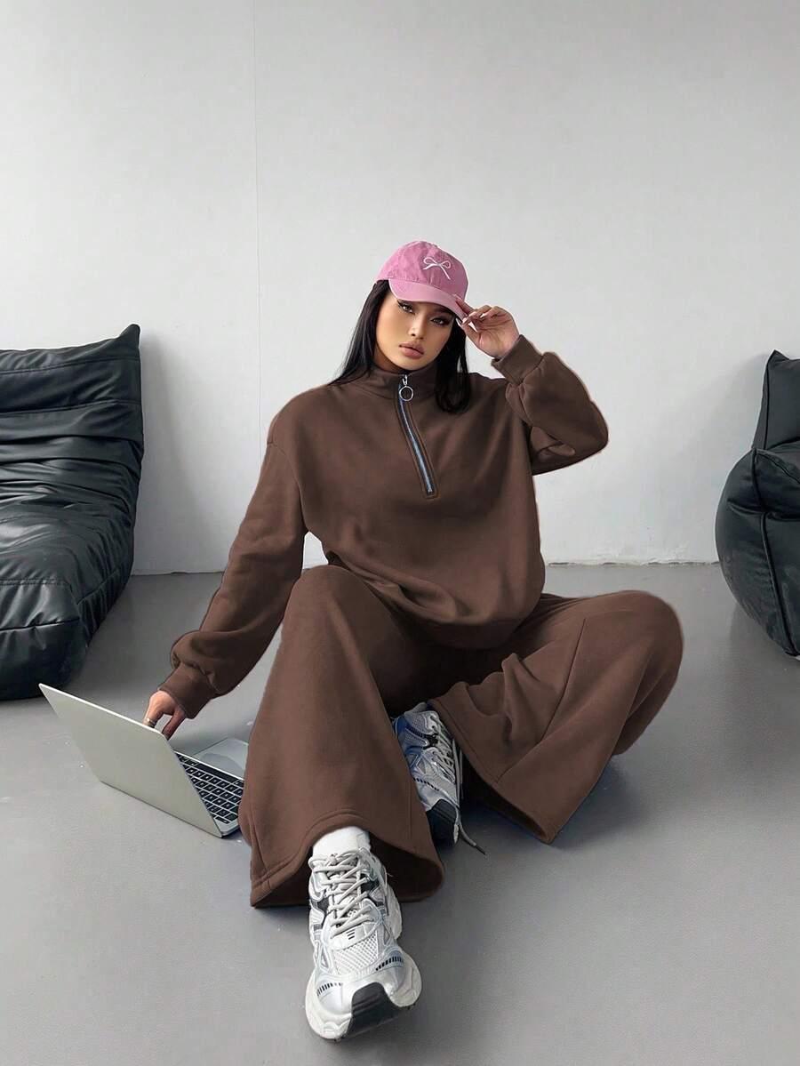 bluza spodnie komplet dresowy 