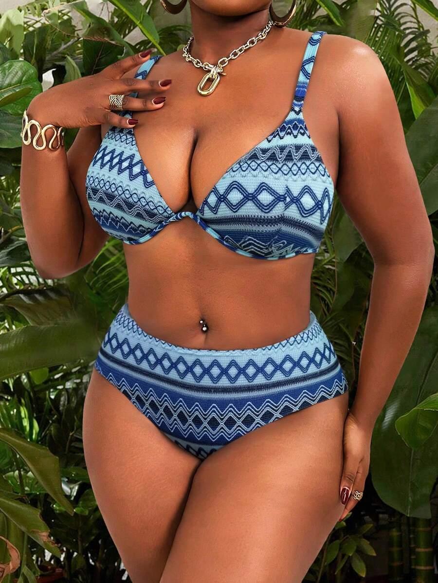 dwuczęściowy kostium kąpielowy bikini