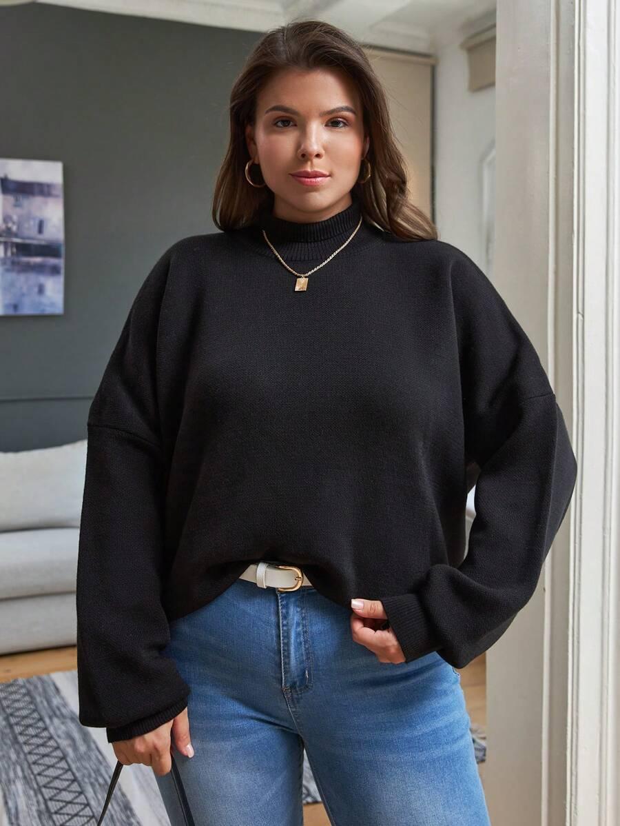 CZARNY SWETER GOLF 