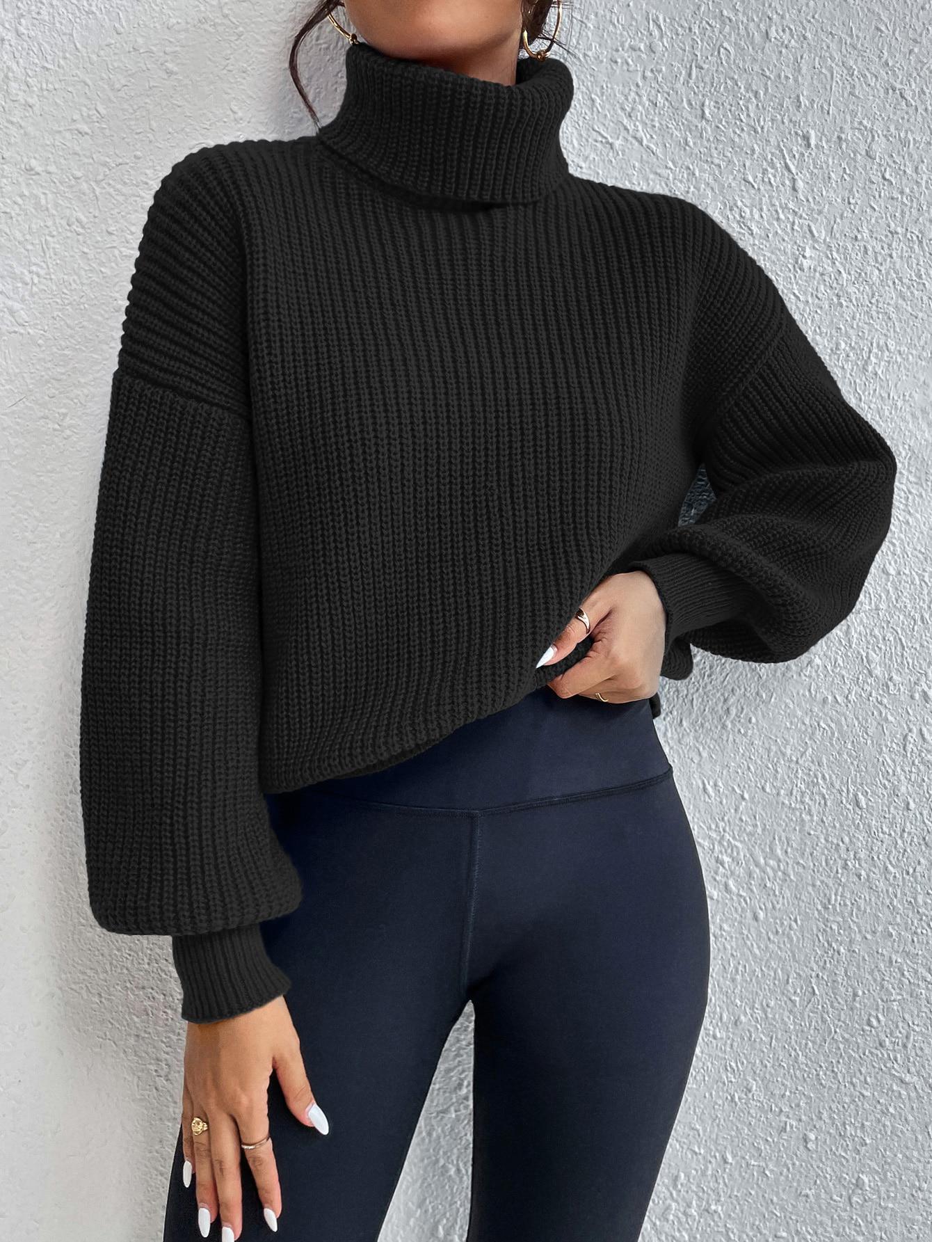 CZARNY SWETER GOLF