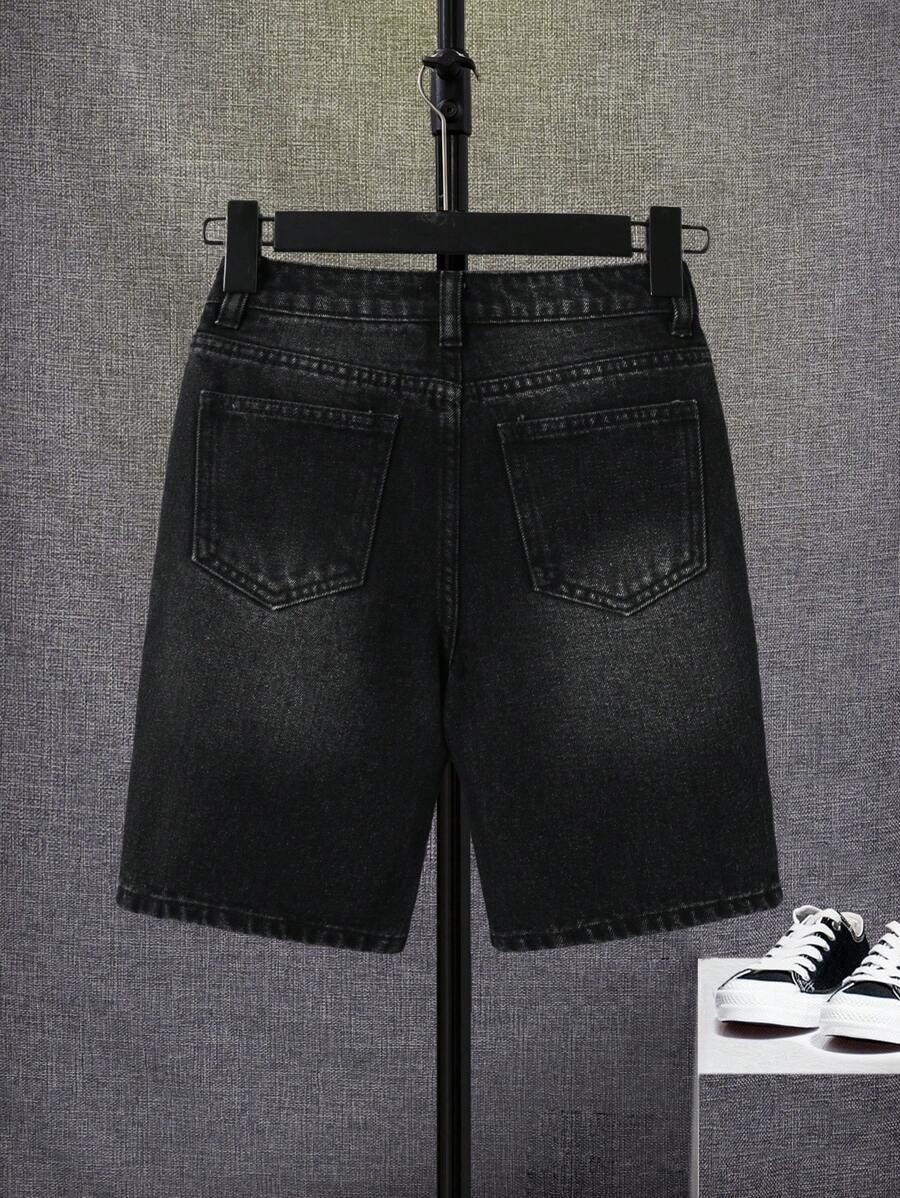 krótkie spodenki ripped jeans