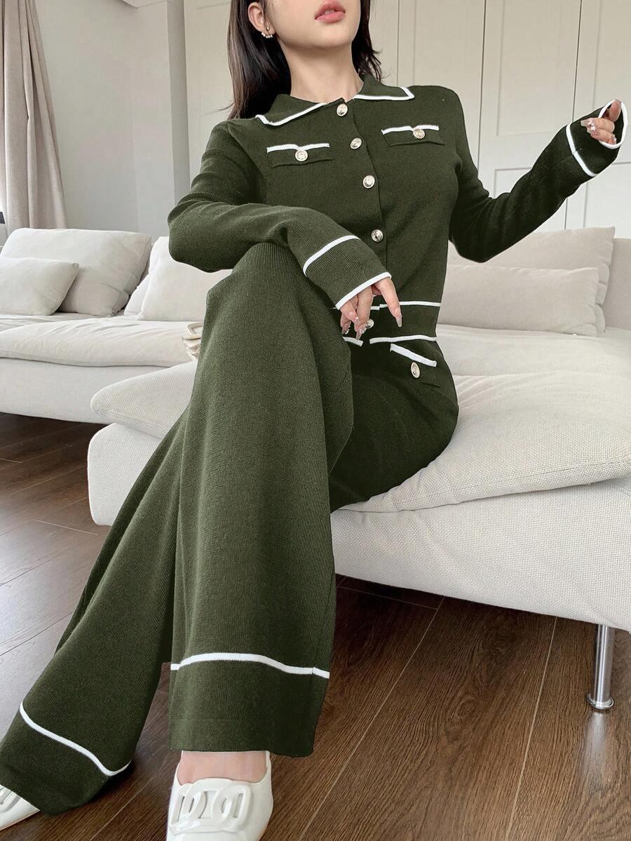 SPODNIE SWETER KOMPLET 