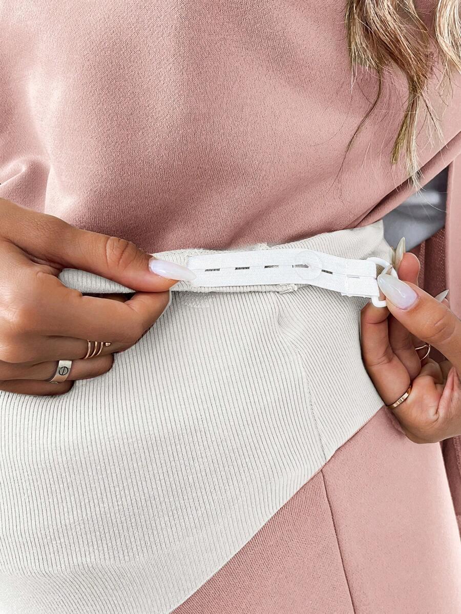 KOMPLET CIĄŻOWY BLUZA SPODNIE