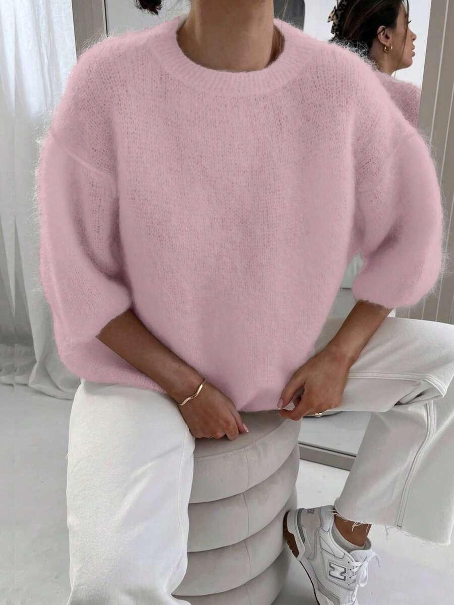 SWETER DAMSKI STÓJKA WKŁADANY PRZEZ GŁOWĘ
