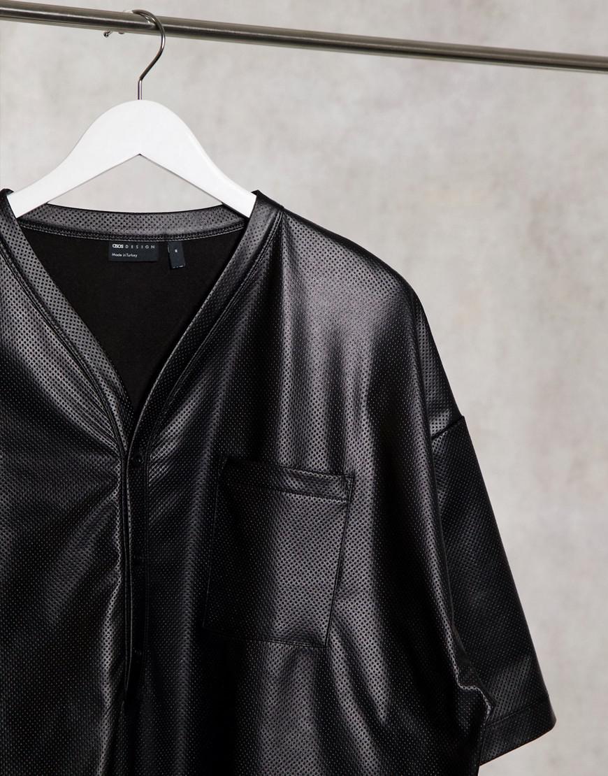 CZARNA BLUZKA OVERSIZE