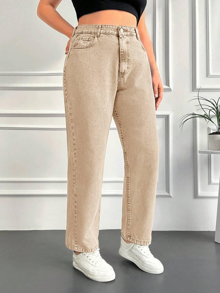 SPODNIE JEANS WYSOKI STAN