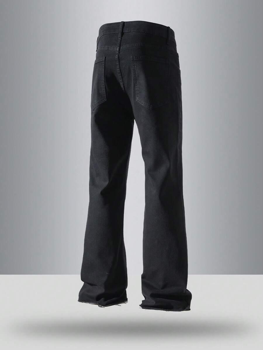 czarne spodnie jeans
