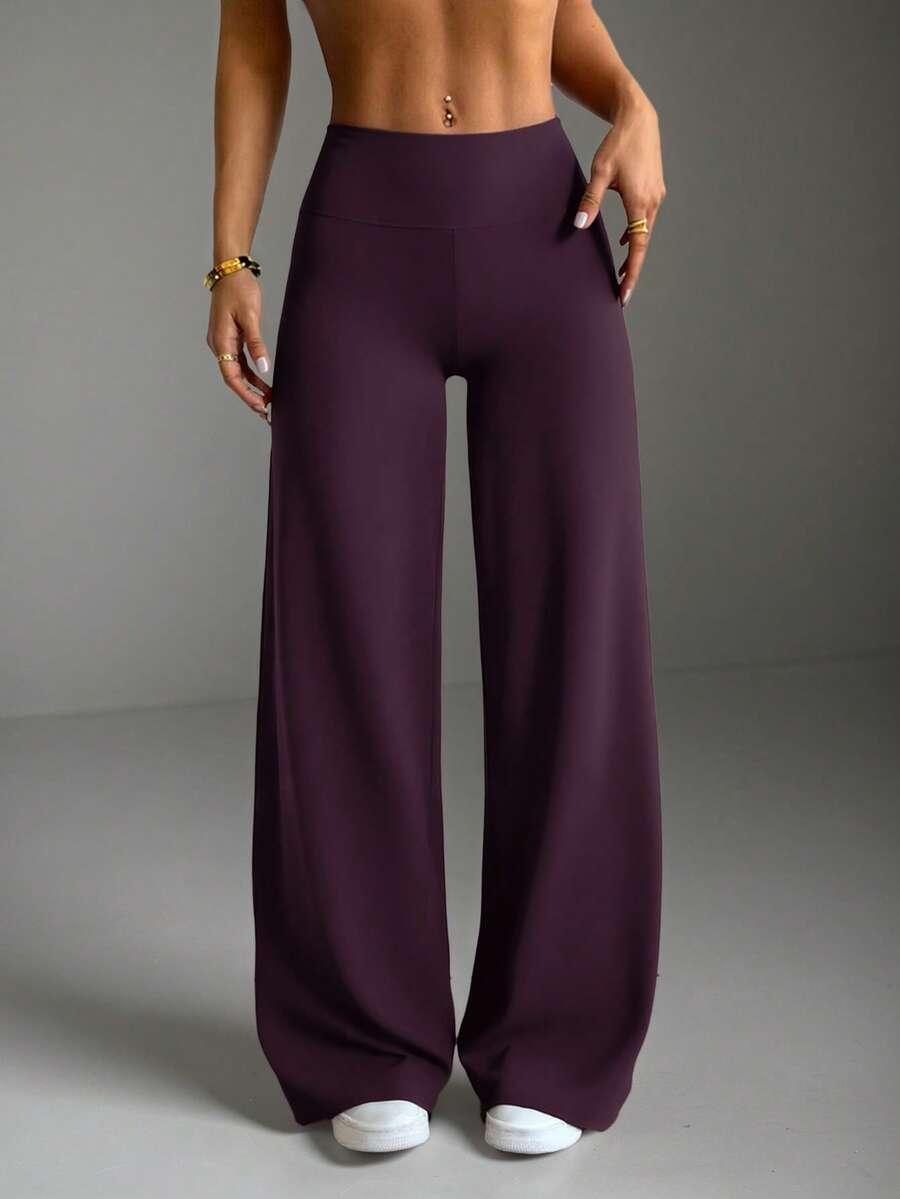 BORDOWE LEGGINSY WYSOKI STAN