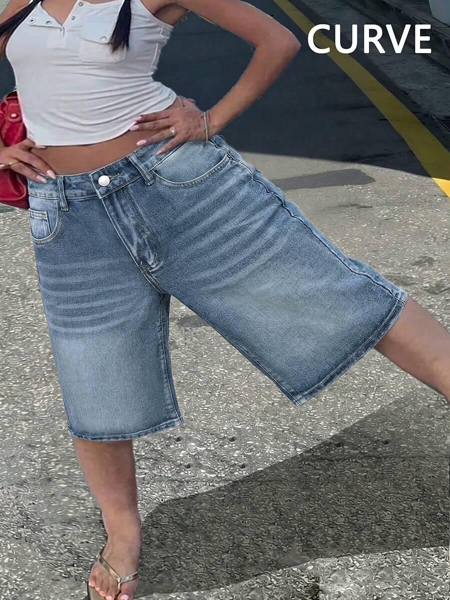 KRÓTKIE SPODENKI JEANS