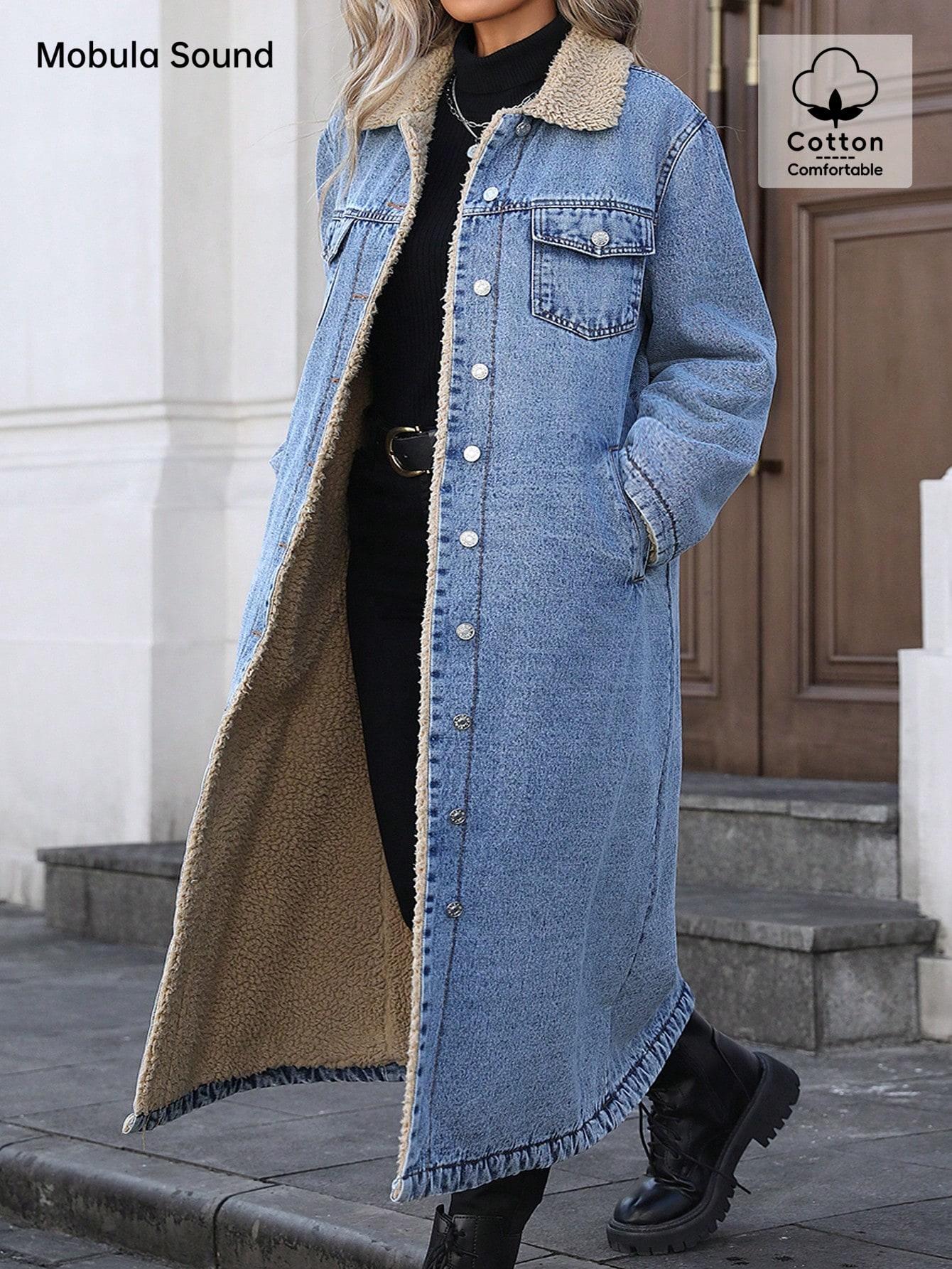 NIEBIESKA KURTKA JEANS