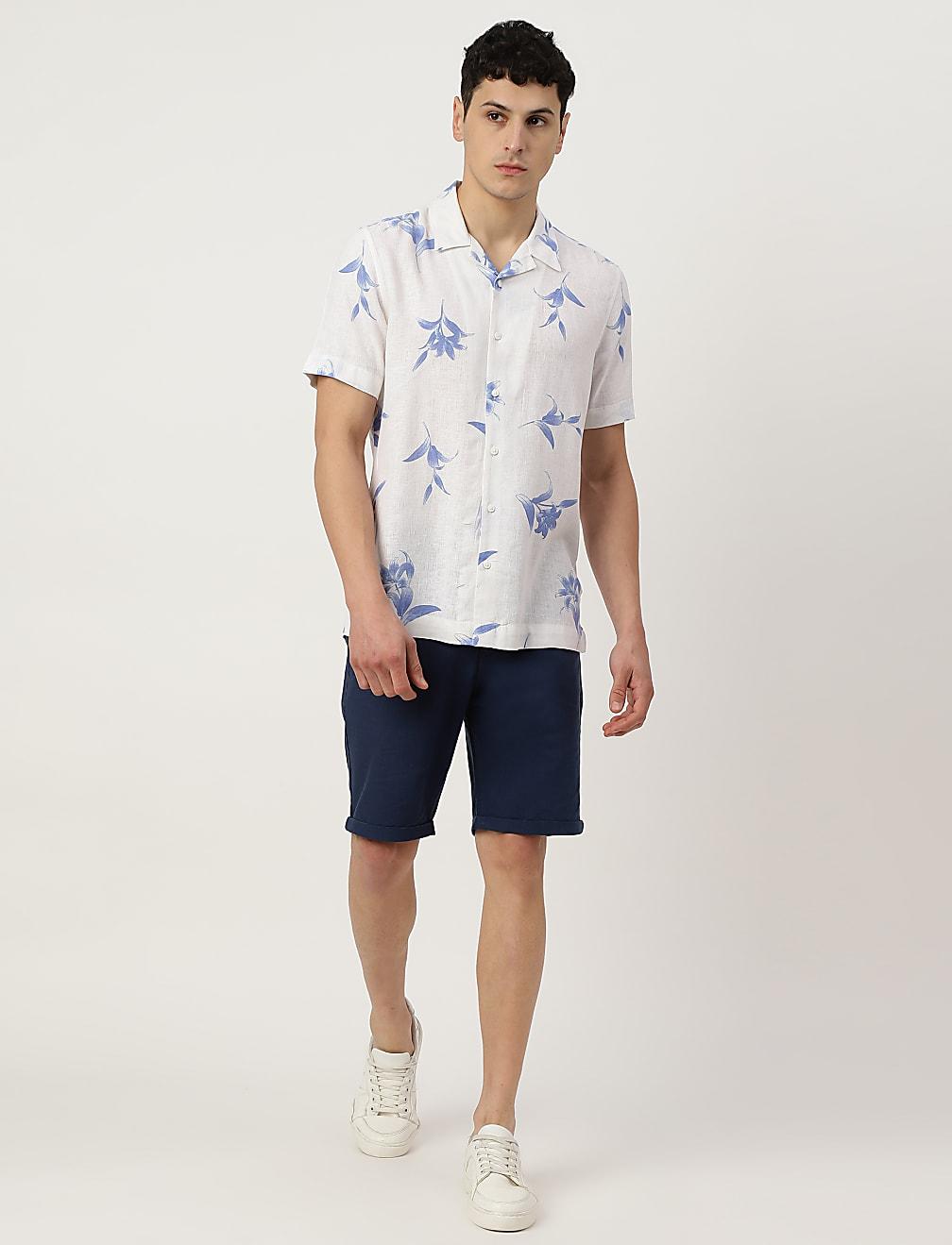 KOSZULA KRÓTKI RĘKAW PRINT T25-1010K-Z4