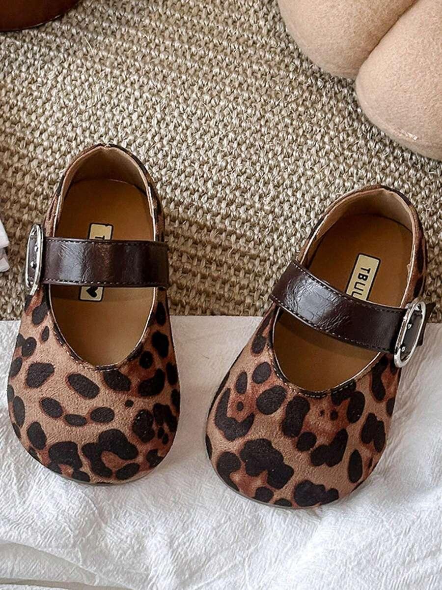 baleriny na rzepy animal print