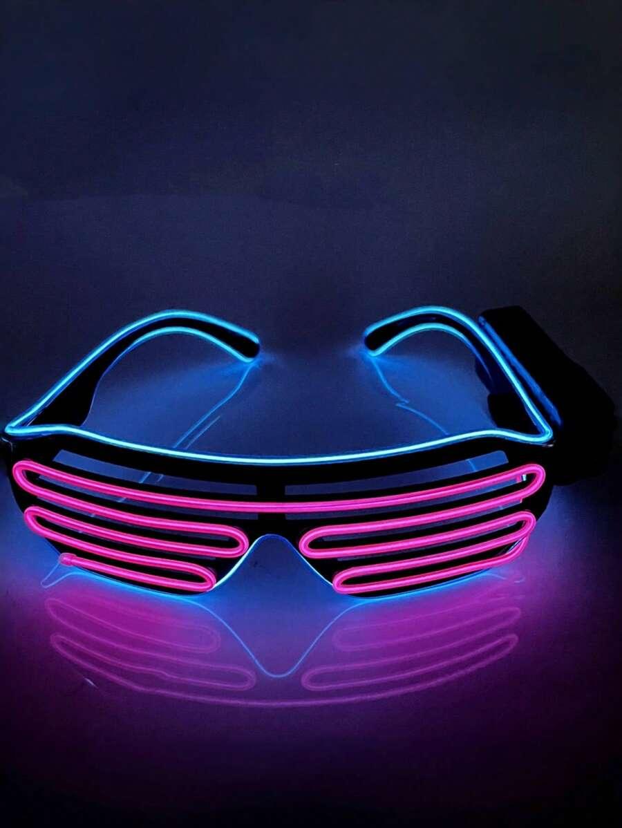fluorescencyjne okulary led