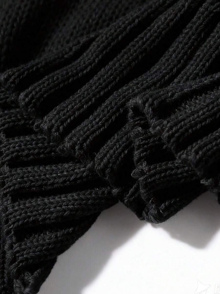 CZARNY SWETER GOLF