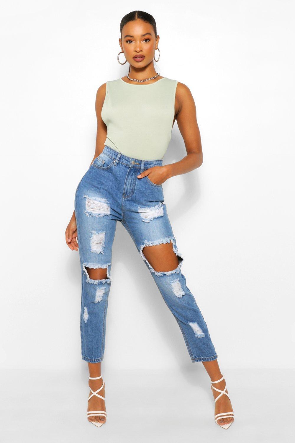 NIEBIESKIE SPODNIE JEANS 
