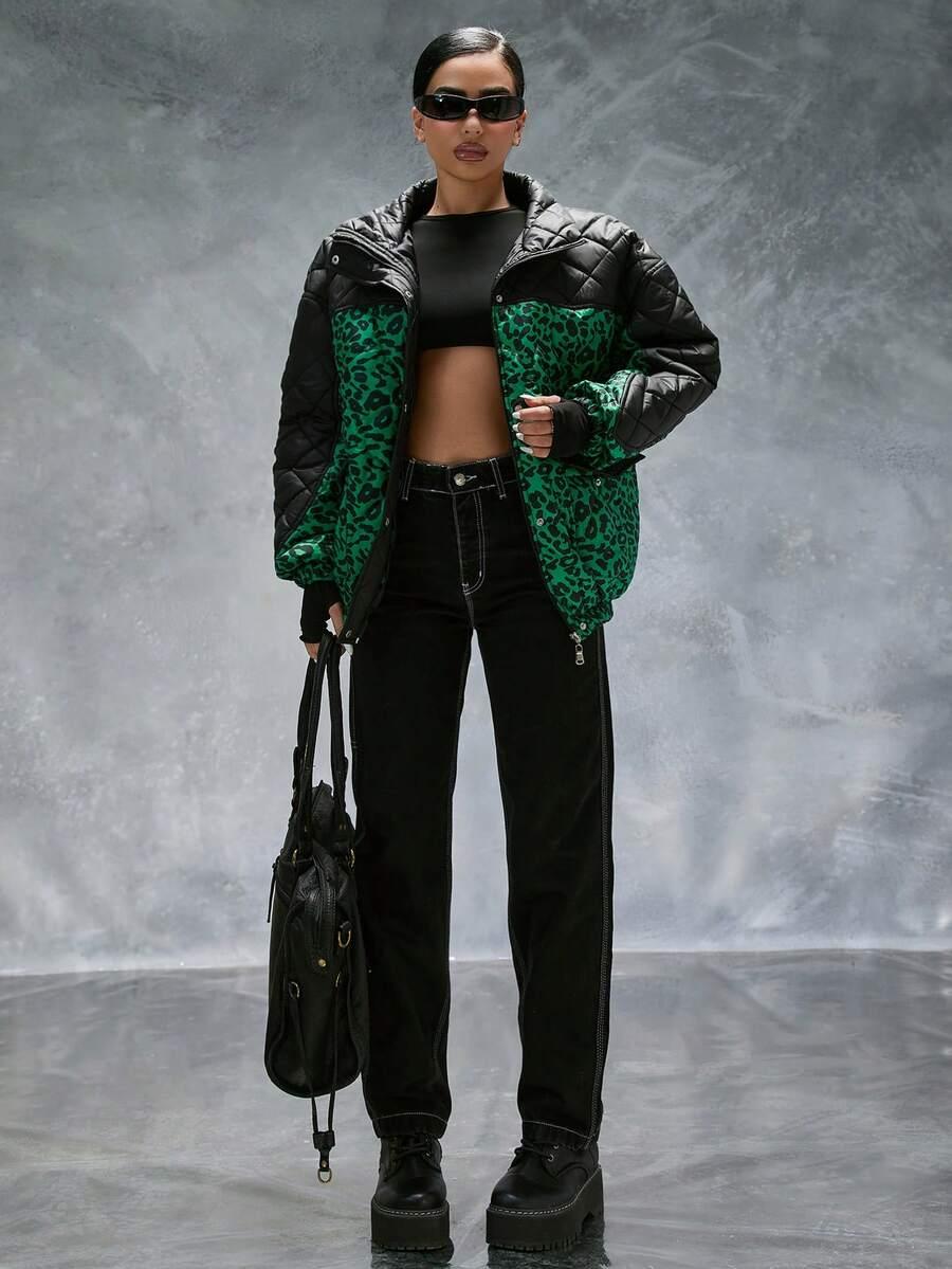 KURTKA ANIMAL PRINT