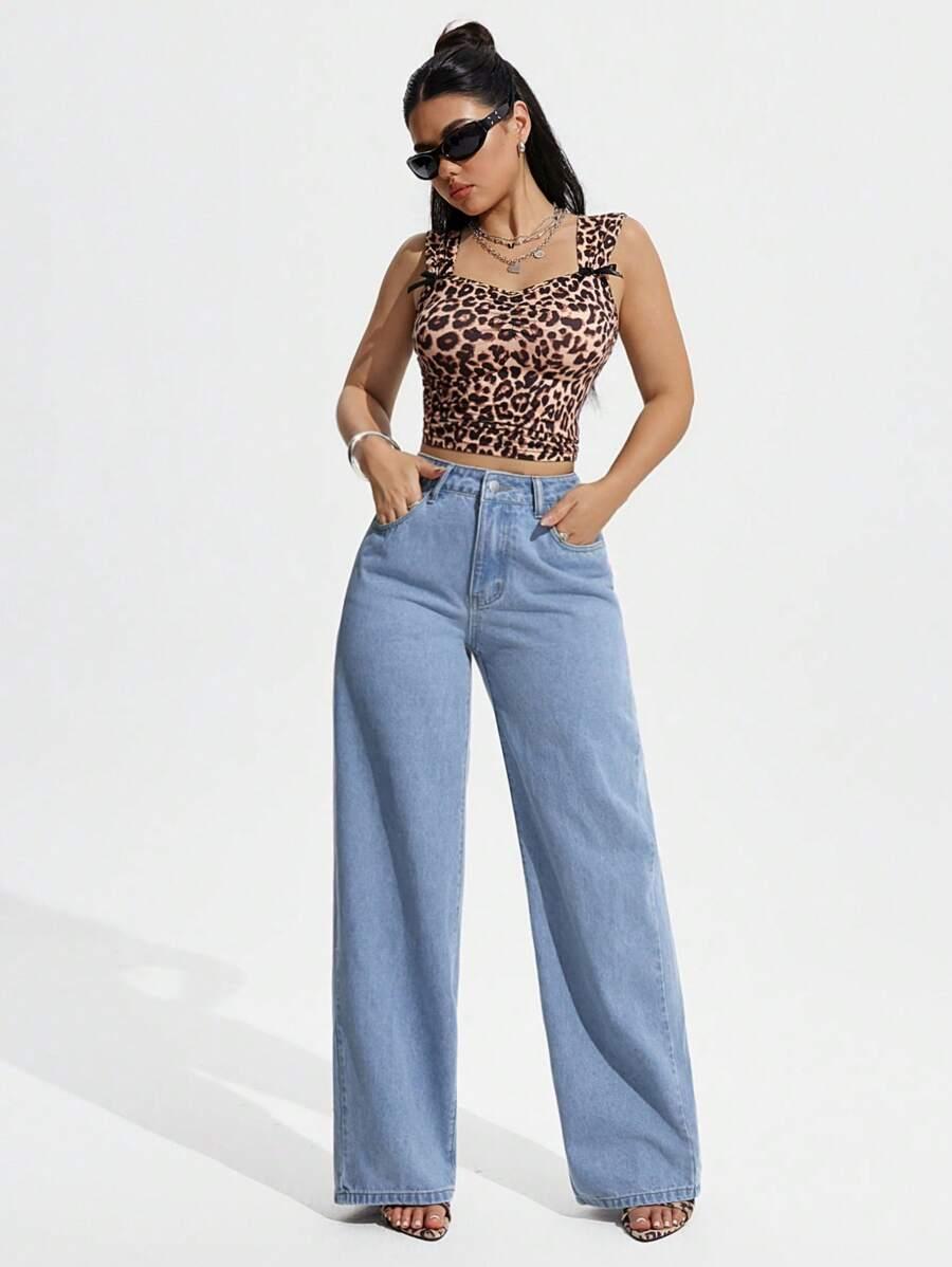 NIEBIESKIE SPODNIE JEANS