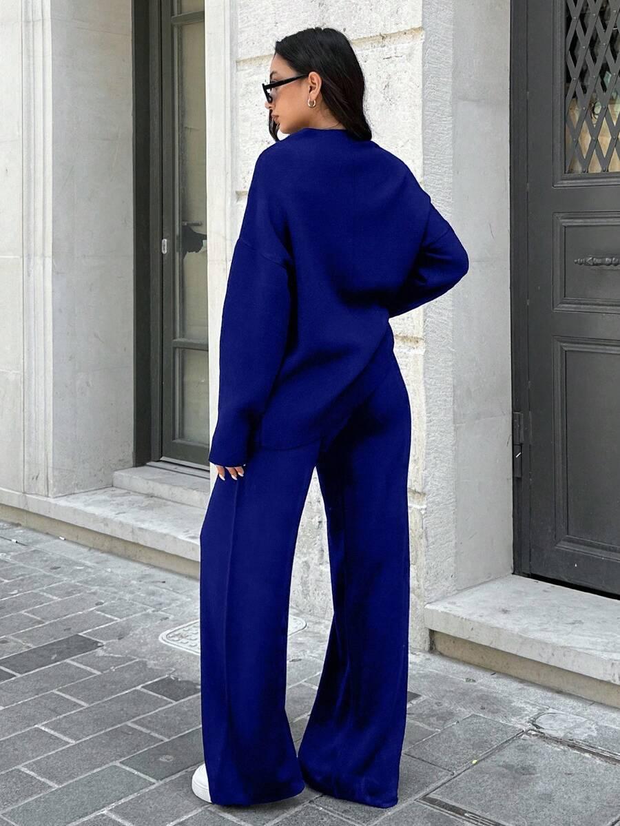 SWETER SPODNIE KOMPLET