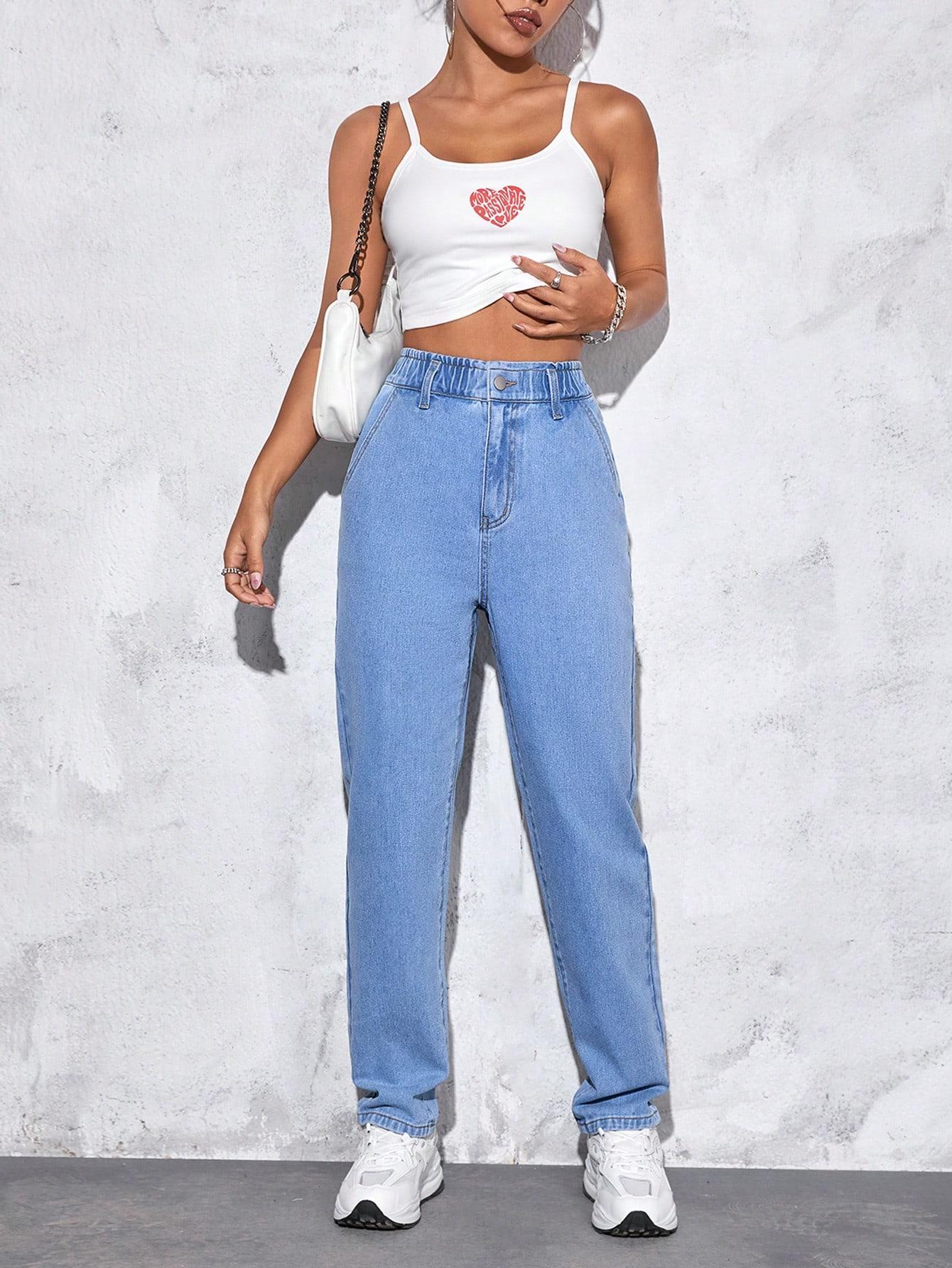 NIEBIESKIE SPODNIE JEANS