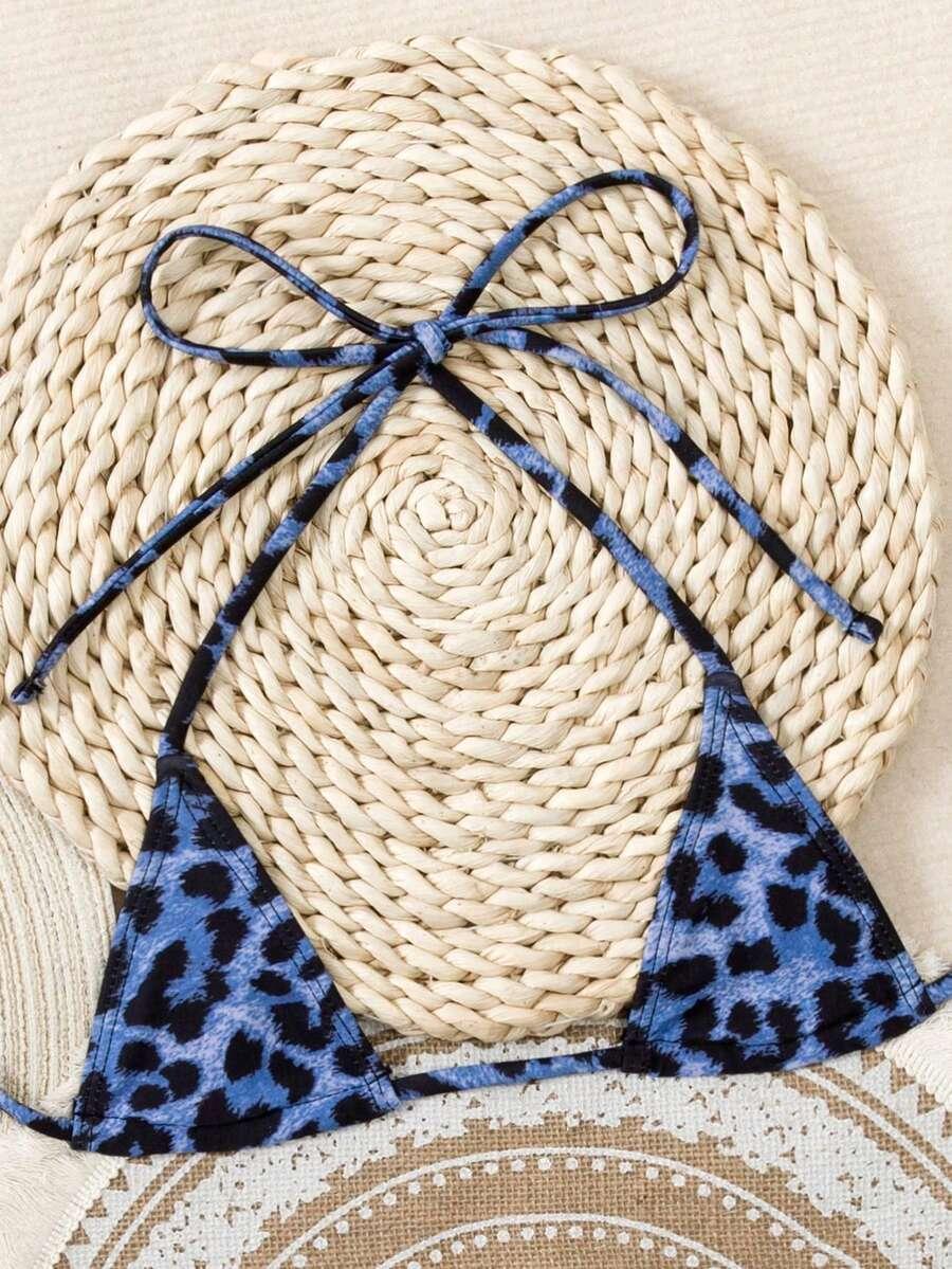 DWUCZĘŚCIOWY STRÓJ KĄPIELOWY ANIMAL PRINT