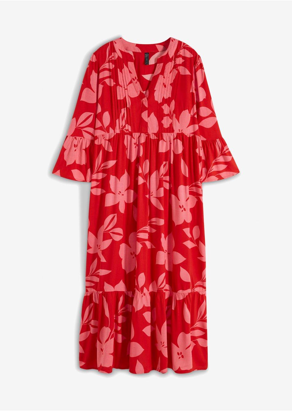 SUKIENKA V-NECK PRINT