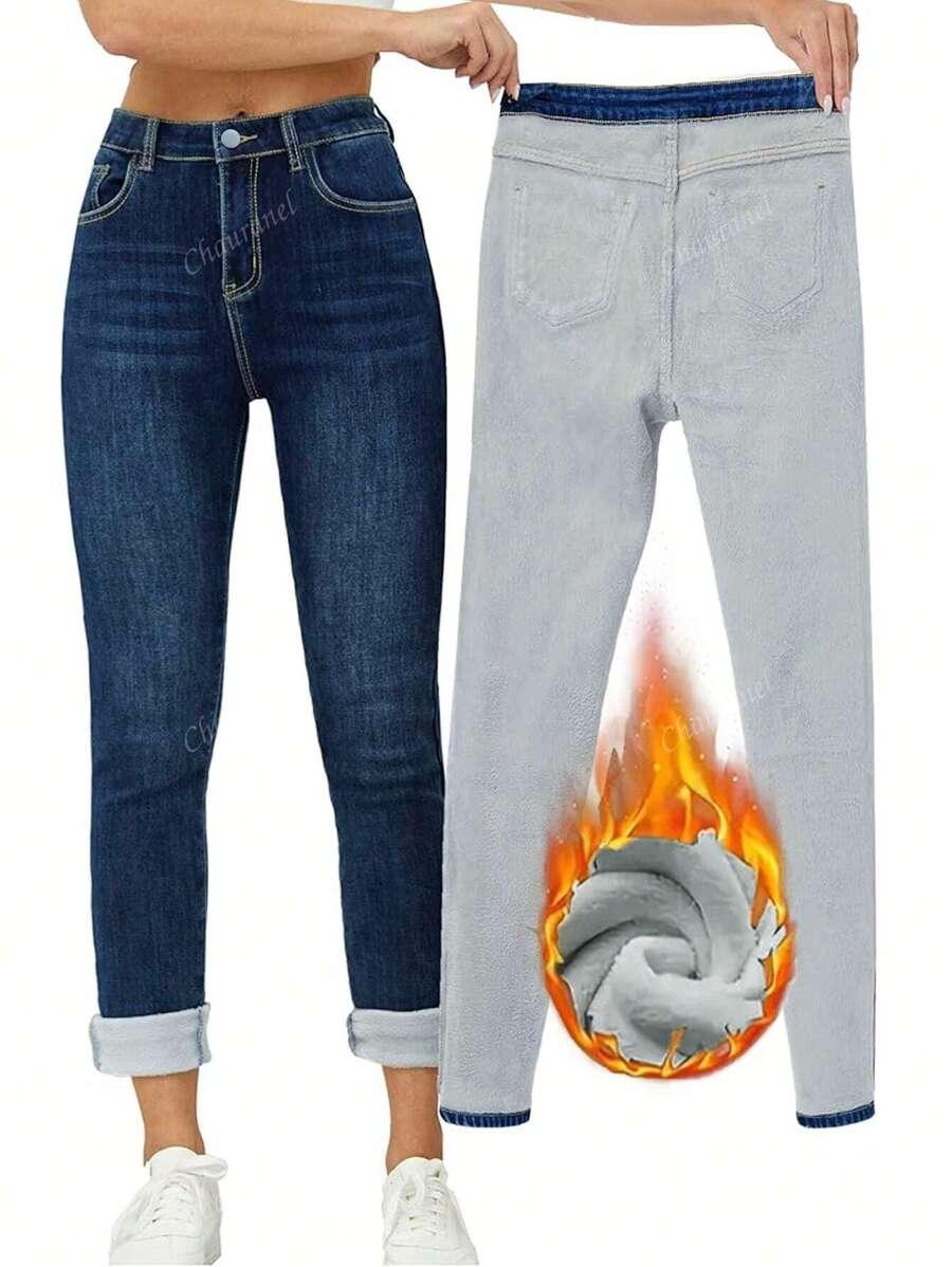 NIEBIESKIE SPODNIE JEANS RURKI