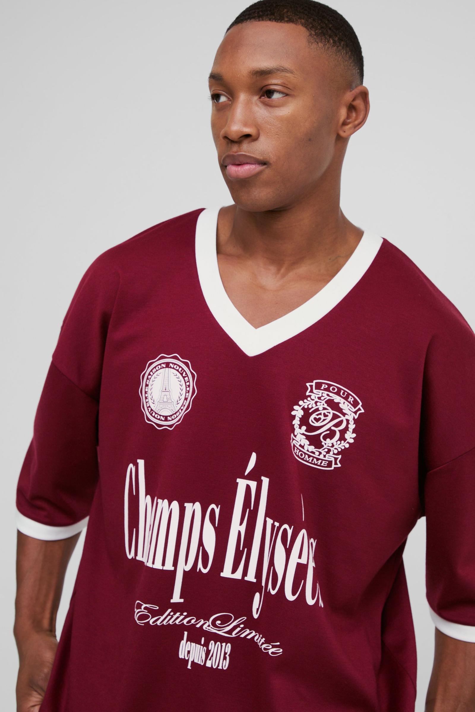 BORDOWY T-SHIRT PRINT 