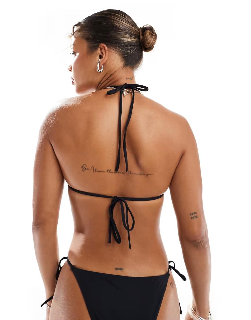czarna góra od bikini