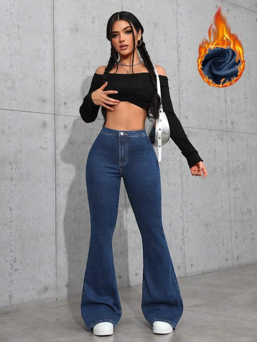 NIEBIESKIE SPODNIE JEANS