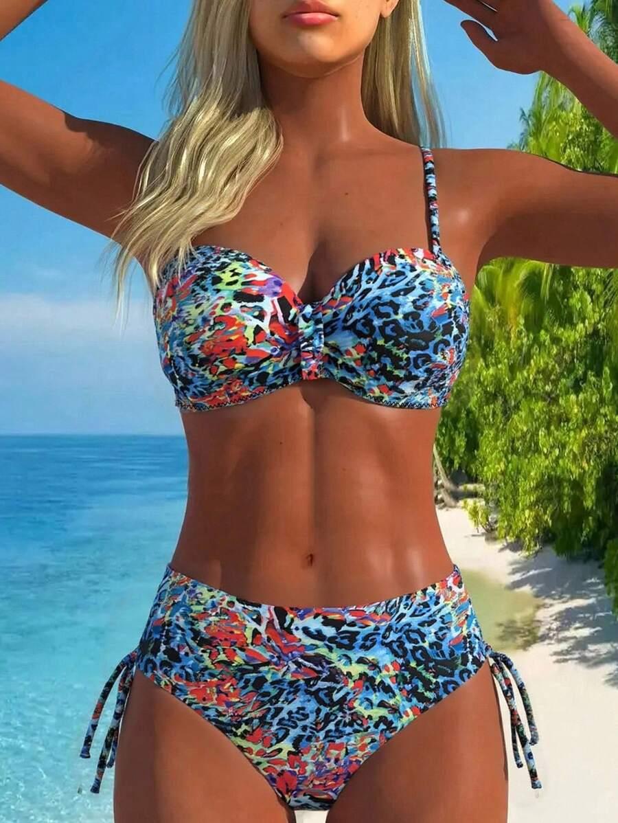 DWUCZĘŚCIOWY KOSTIUM KĄPIELOWY BIKINI