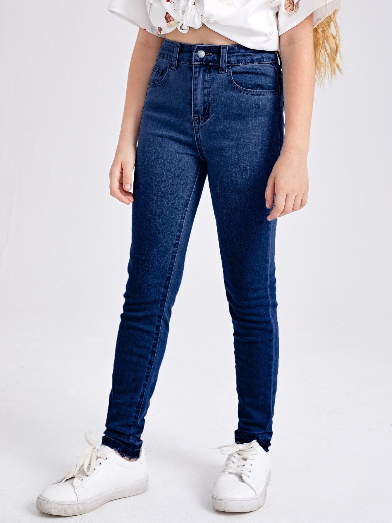 spodnie rurki jeans