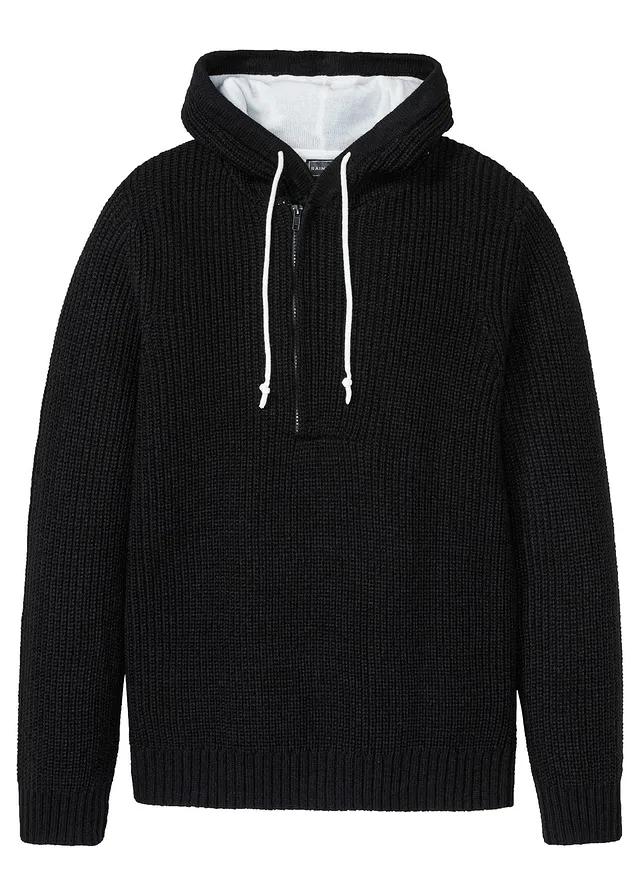 SWETER Z KAPTUREM