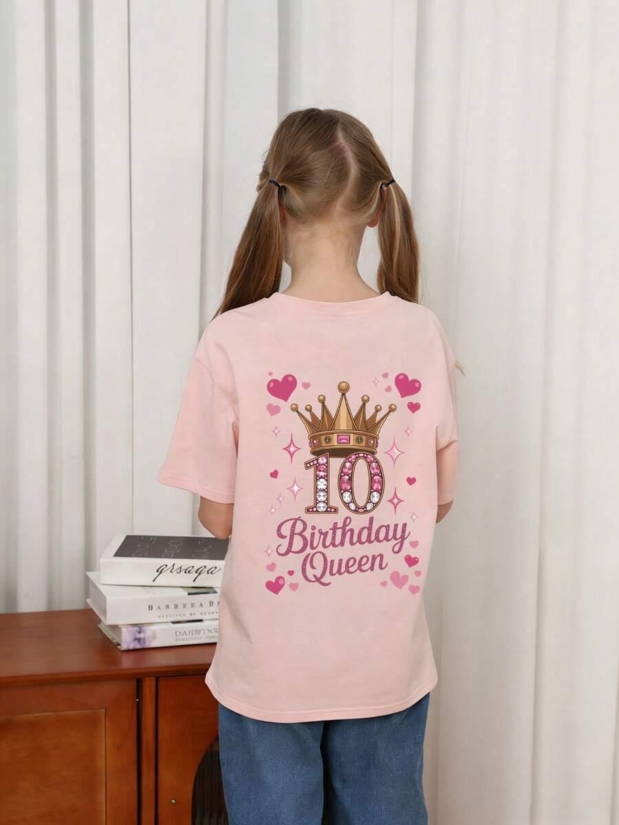 RÓŻOWY T-SHIRT PRINT