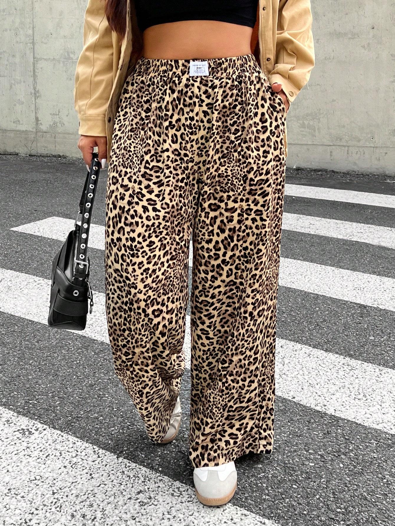 SPODNIE ANIMAL PRINT