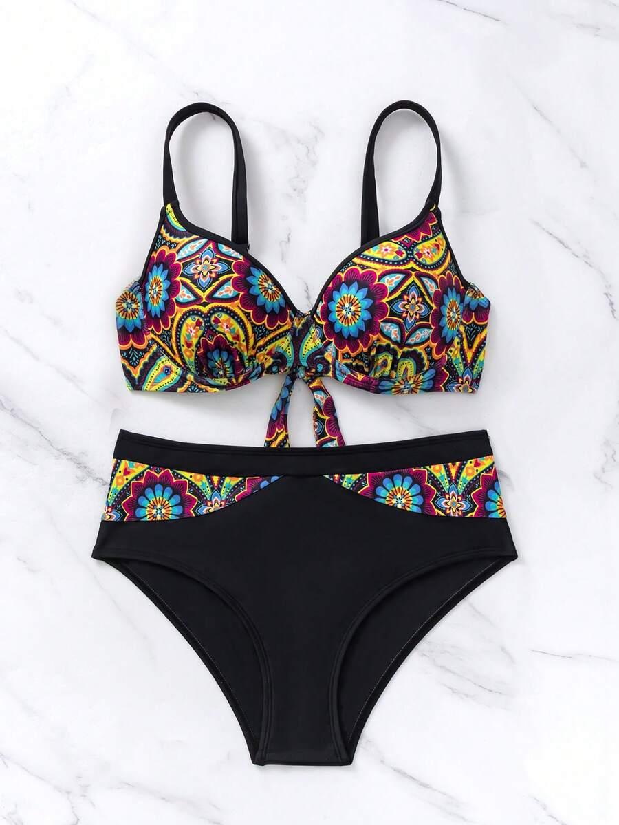 góra od bikini wzór