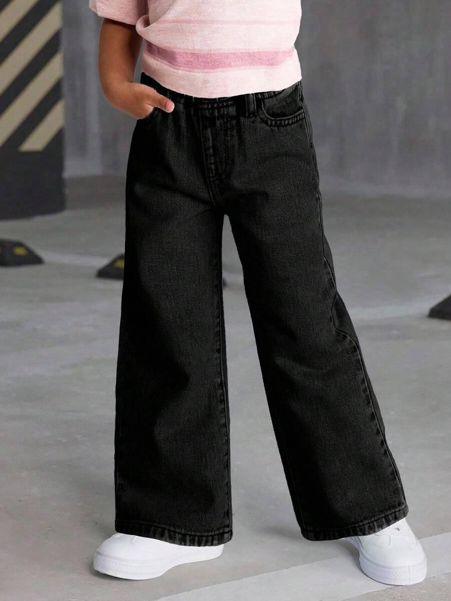 czarne spodnie jeans 