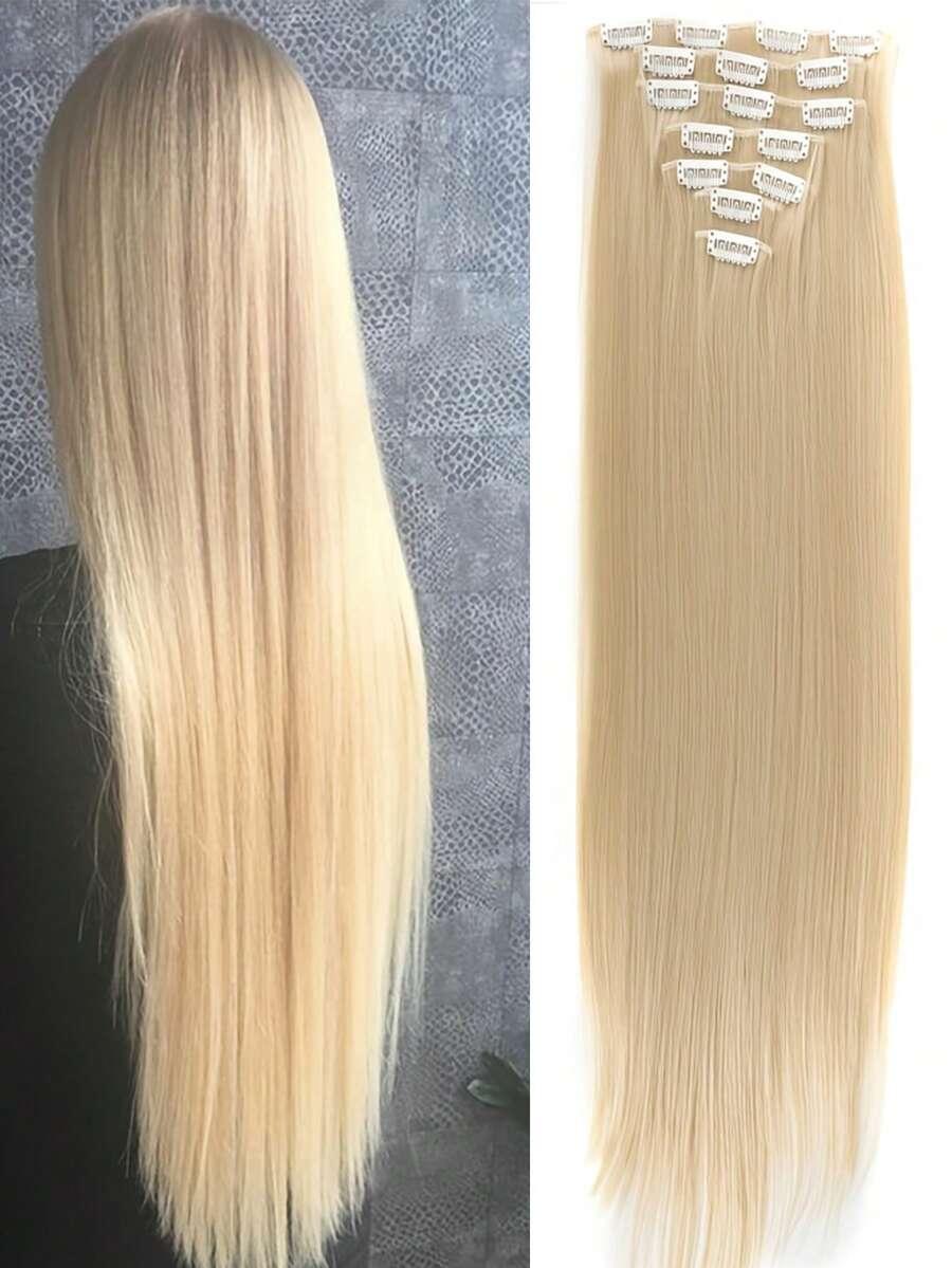 blond WŁOSY SYNTETYCZNE treska