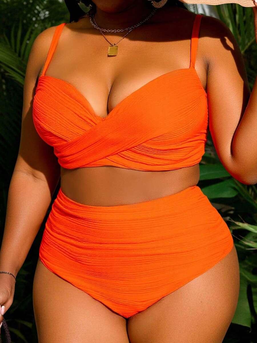 pomarańczowa gór od bikini 