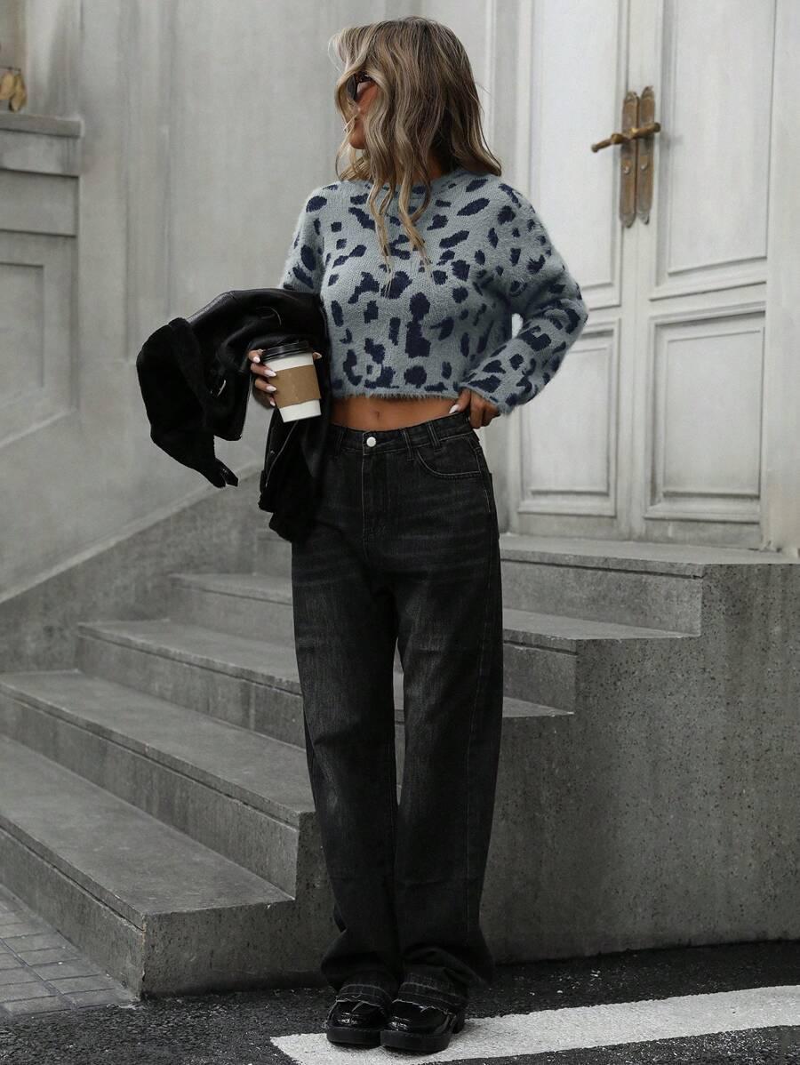 SWETER DAMSKI W CĘTKI