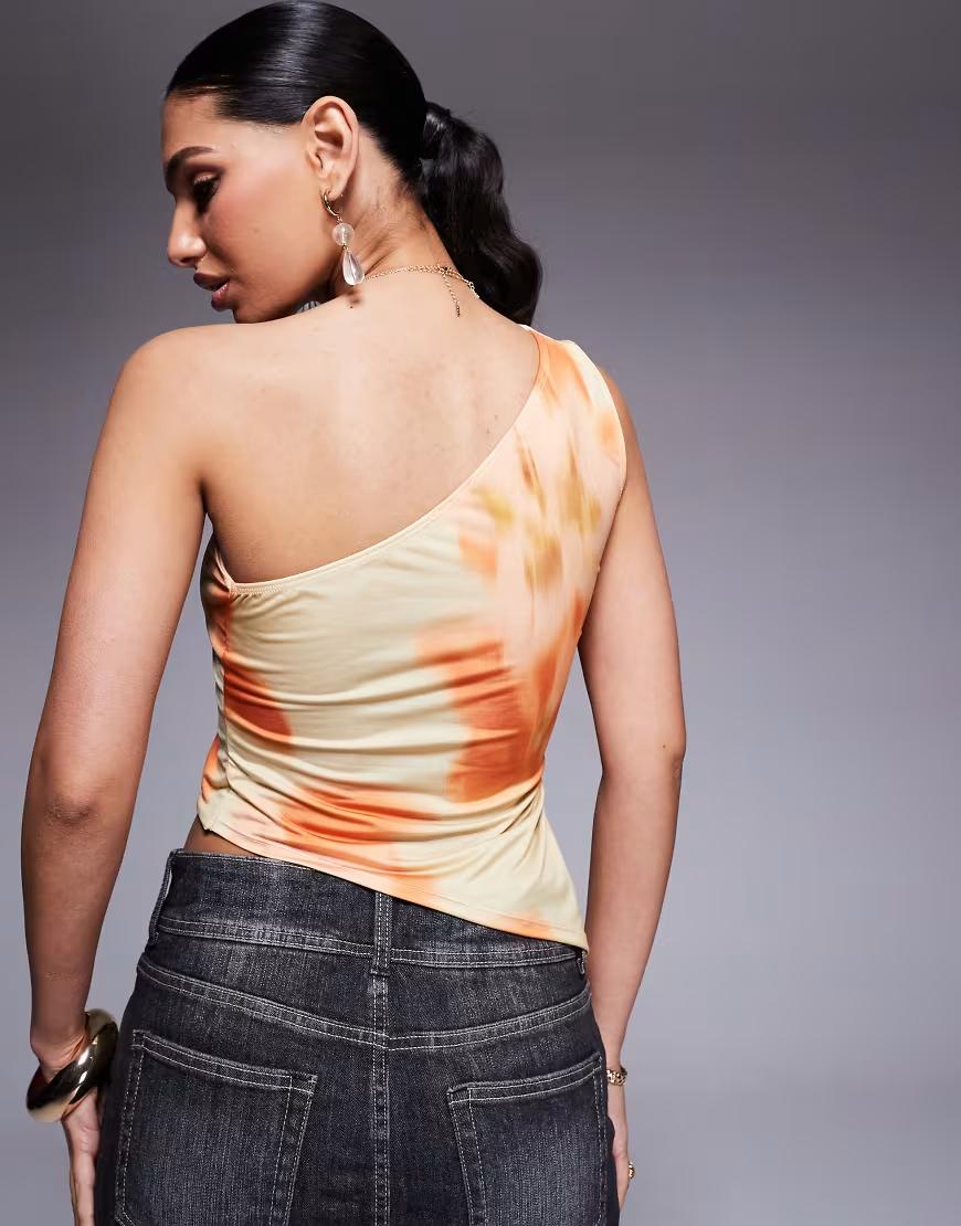ASYMETRYCZNY TOP print 